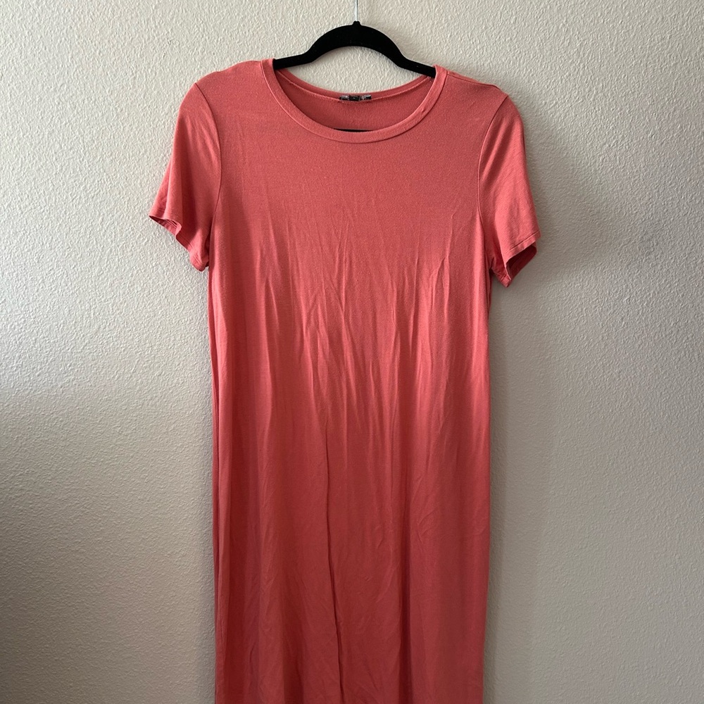 Pink Express T Shirt Dress